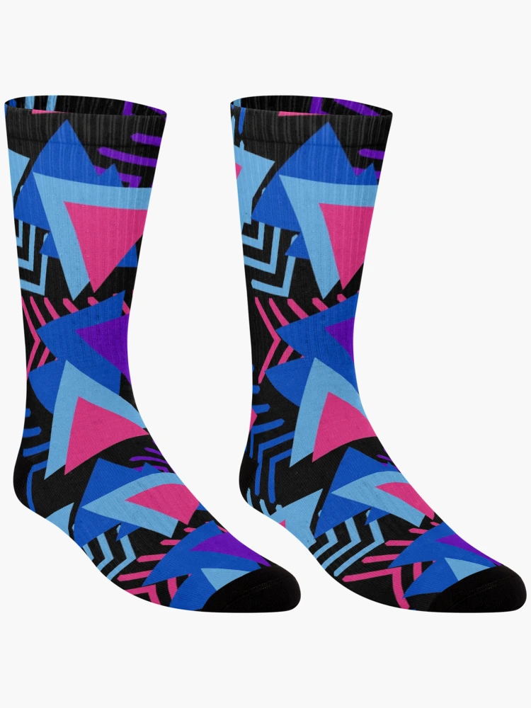 Thumbnail 3 of 5, Socks,  Triangular pattern designed and sold by RueChiedza.