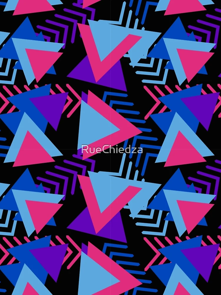 Thumbnail 5 of 5, A-Line Dress,  Triangular pattern designed and sold by RueChiedza.