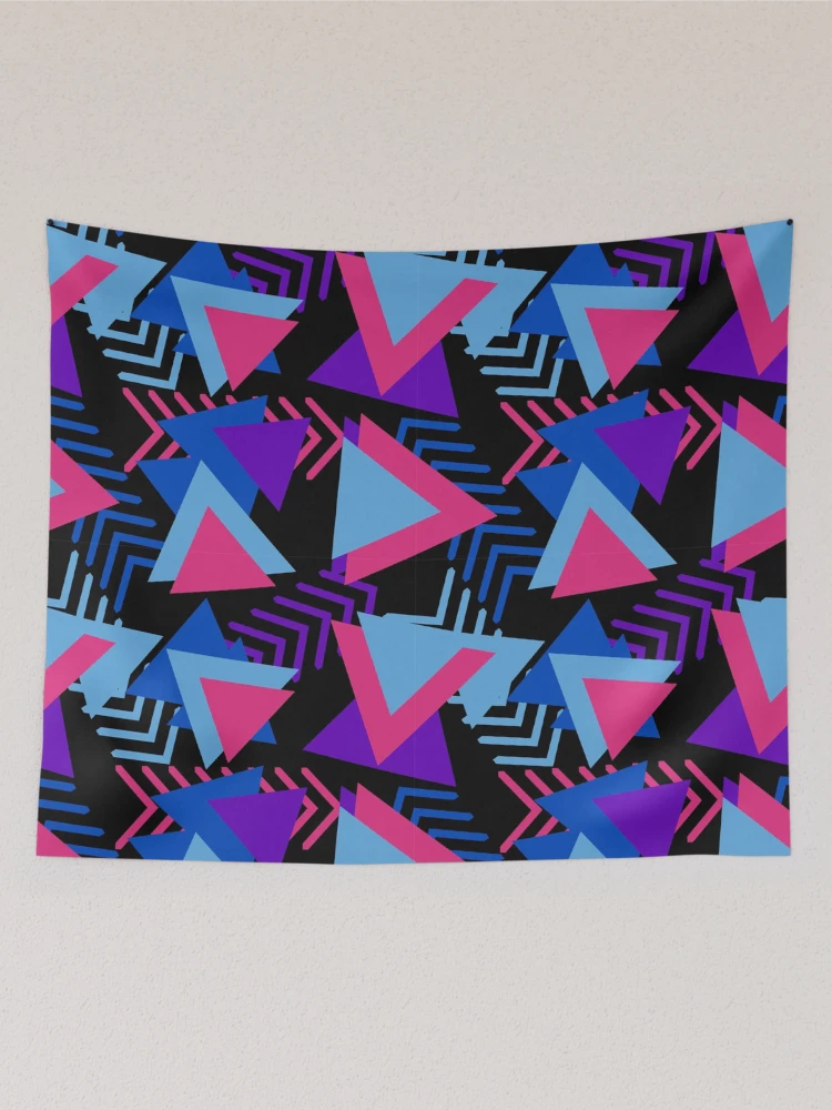 Thumbnail 2 of 3, Tapestry,  Triangular pattern designed and sold by RueChiedza.