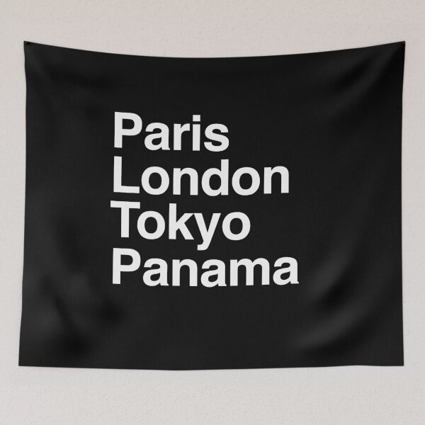 Item preview, Panama Paris Tokyo London Design designed and sold by Custom365.