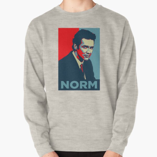 norm macdonald political poster Pullover Sweatshirt