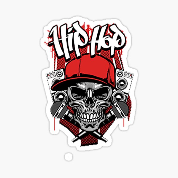 "Hip Hop Rules" Sticker for Sale by sahilbelurkar Redbubble