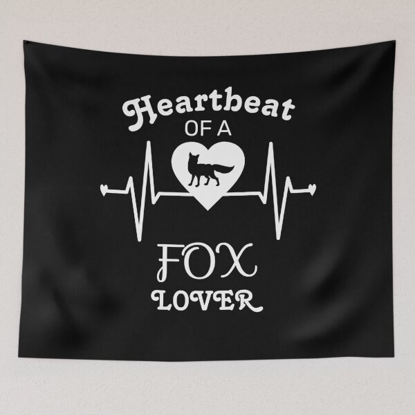 Item preview, Heartbeat of a Fox Lover designed and sold by Cute  Pawz.