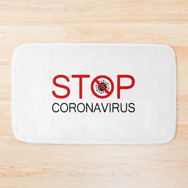 Item preview, Stop Coronavirus text , covid 19 designed and sold by MarketVisionAV.