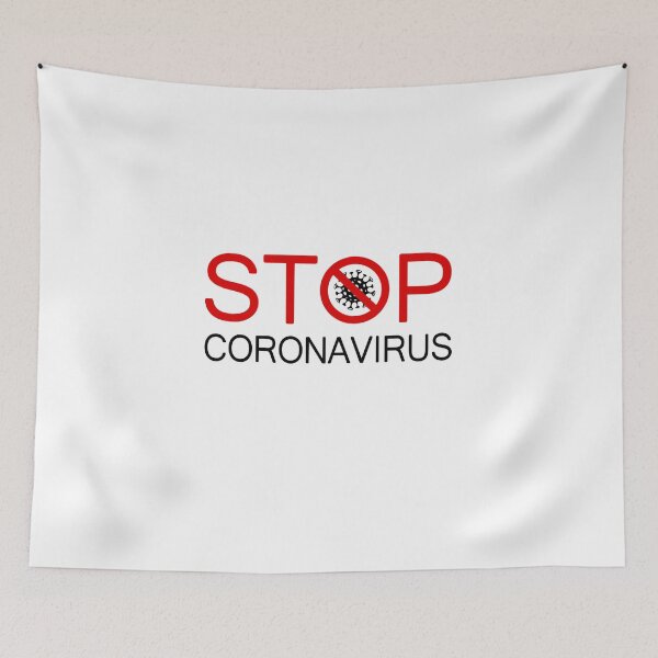 Item preview, Stop Coronavirus text , covid 19 designed and sold by MarketVisionAV.
