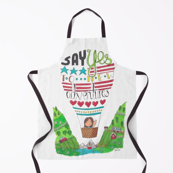 Item preview, Say Yes To New Adventures designed and sold by LouiseFranksArt.