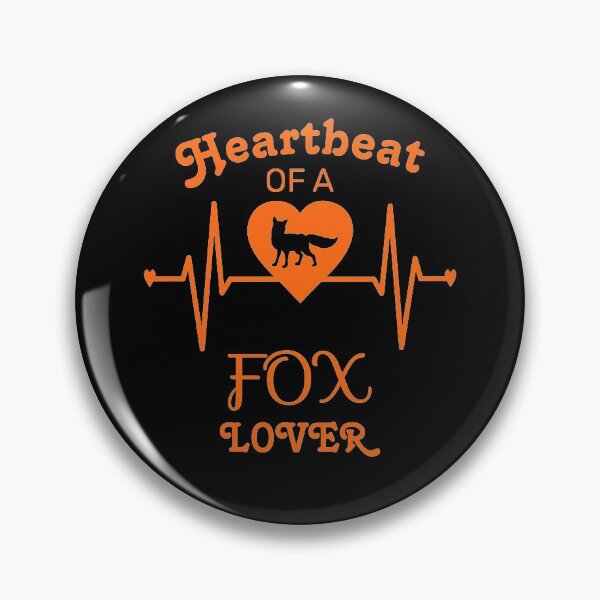 Item preview, Heartbeat of a Fox Lover designed and sold by Cute  Pawz.