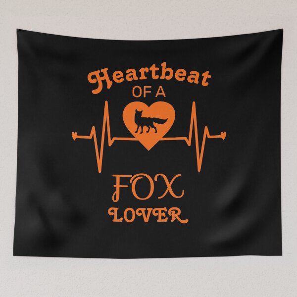 Item preview, Heartbeat of a Fox Lover designed and sold by Cute  Pawz.