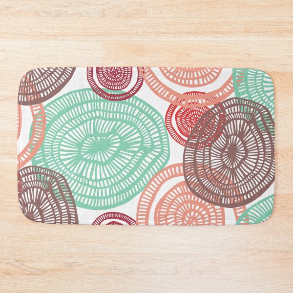 Item preview, circle doodle pattern  designed and sold by hdconnelly.