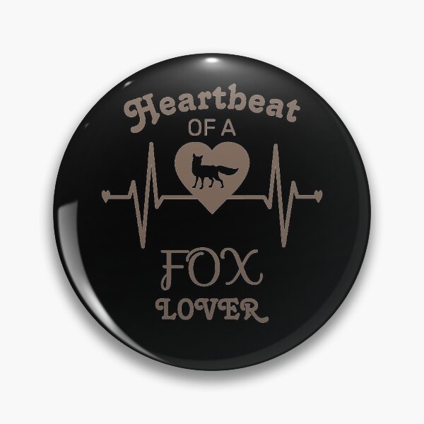 Item preview, Heartbeat of a Fox Lover designed and sold by Cute  Pawz.