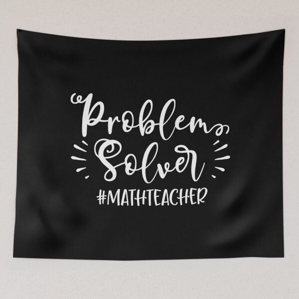 Item preview, Problem Solver Math Teacher designed and sold by TooFlyDesign.