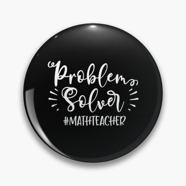 Item preview, Problem Solver Math Teacher designed and sold by TooFlyDesign.