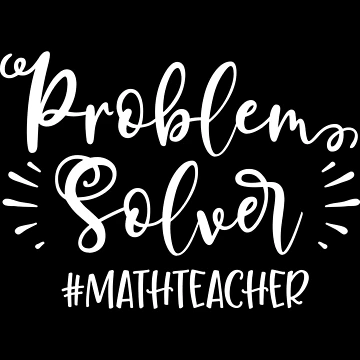 Artwork thumbnail, Problem Solver Math Teacher by TooFlyDesign