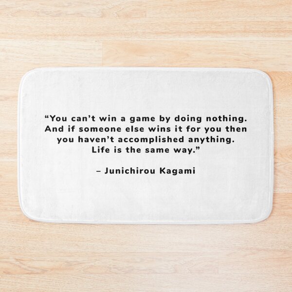 Item preview, Junichirou Kagami - Quote designed and sold by Epicanimequotes.