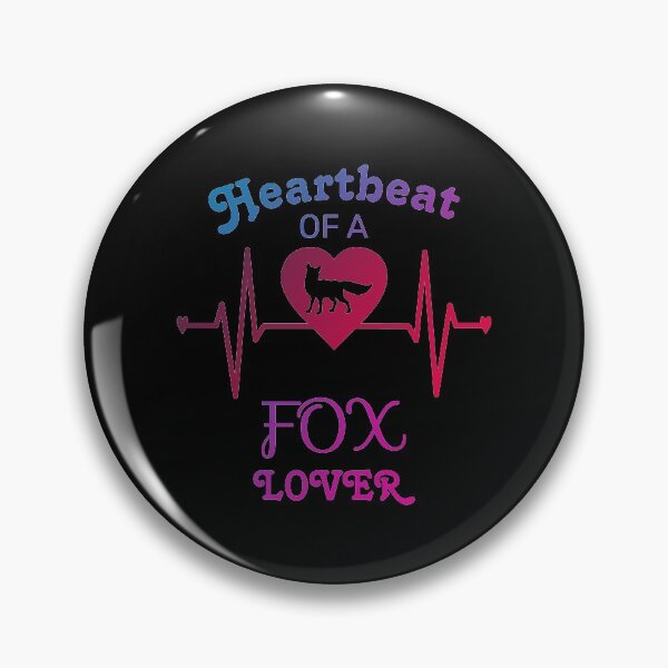 Item preview, Heartbeat of a Fox Lover designed and sold by Cute  Pawz.