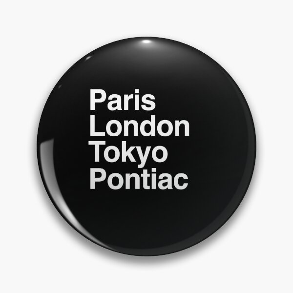 Item preview, Pontiac Paris Tokyo London Design designed and sold by Custom365.