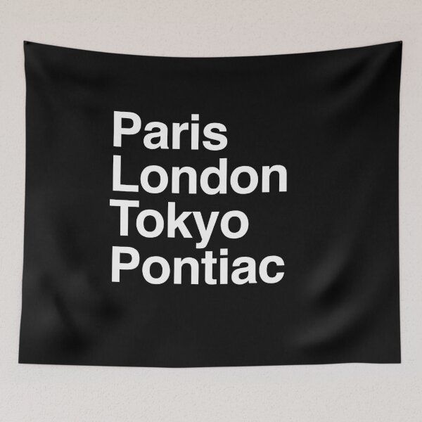 Item preview, Pontiac Paris Tokyo London Design designed and sold by Custom365.