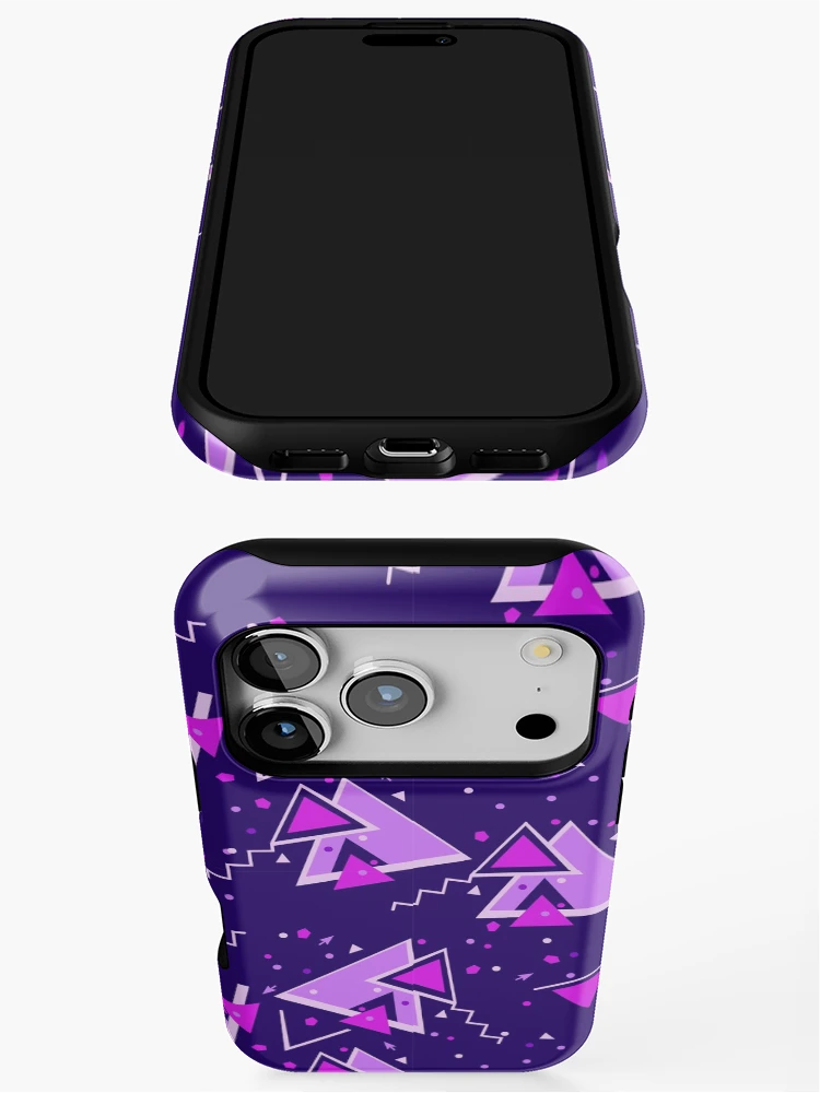 Thumbnail 3 of 4, iPhone Case, Triangular pattern designed and sold by RueChiedza.