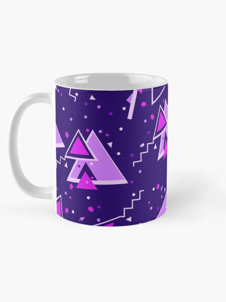 Thumbnail 5 of 6, Coffee Mug, Triangular pattern designed and sold by RueChiedza.