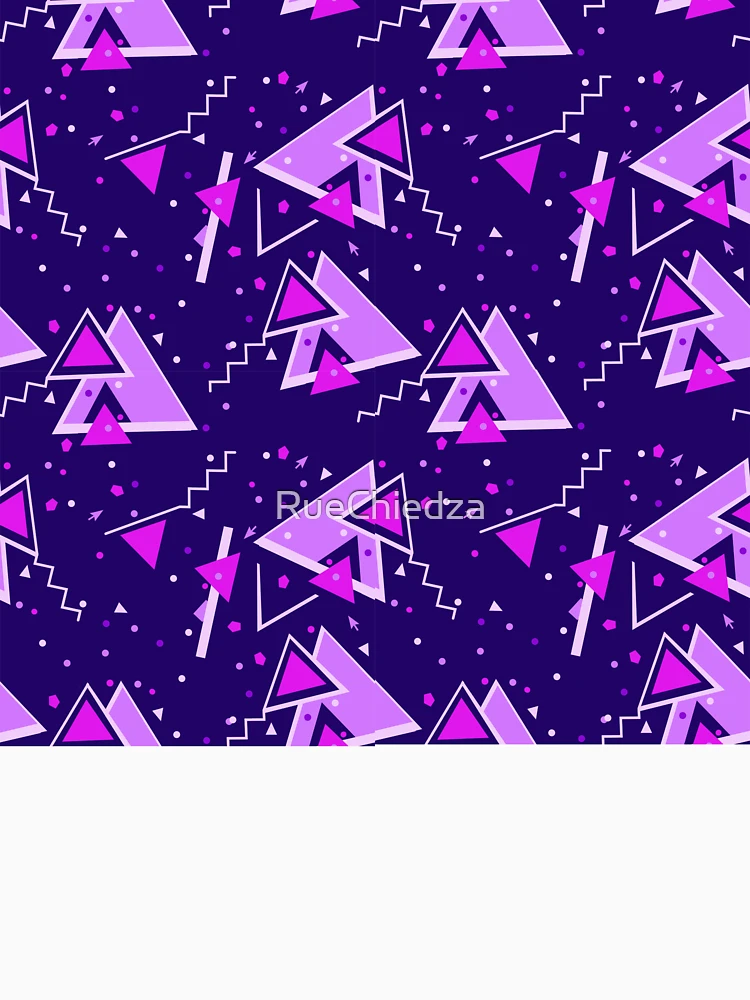 Thumbnail 6 of 6, Pullover Hoodie, Triangular pattern designed and sold by RueChiedza.