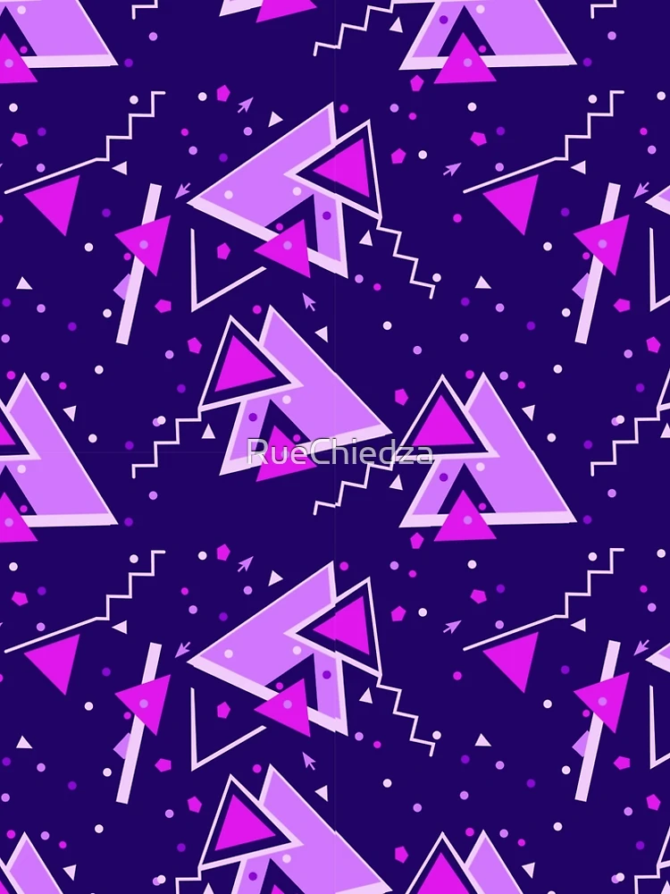 Thumbnail 5 of 5, A-Line Dress, Triangular pattern designed and sold by RueChiedza.