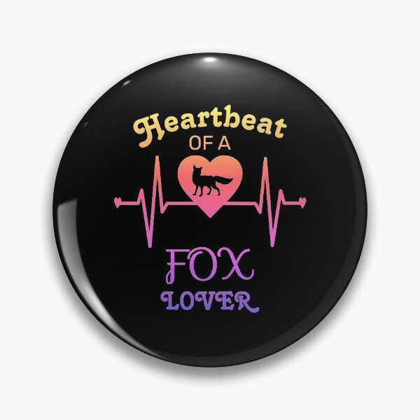 Item preview, Heartbeat of a Fox Lover designed and sold by Cute  Pawz.