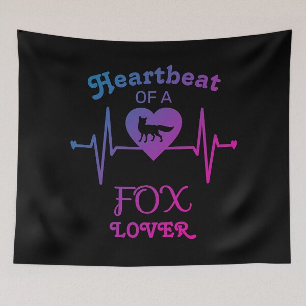 Item preview, Heartbeat of a Fox Lover designed and sold by Cute  Pawz.