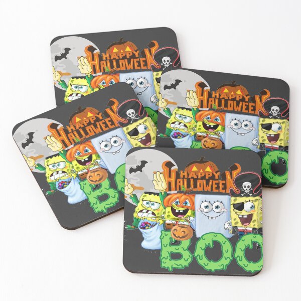 Item preview, spongebob halloween || happy halloween day  designed and sold by RED-HA.