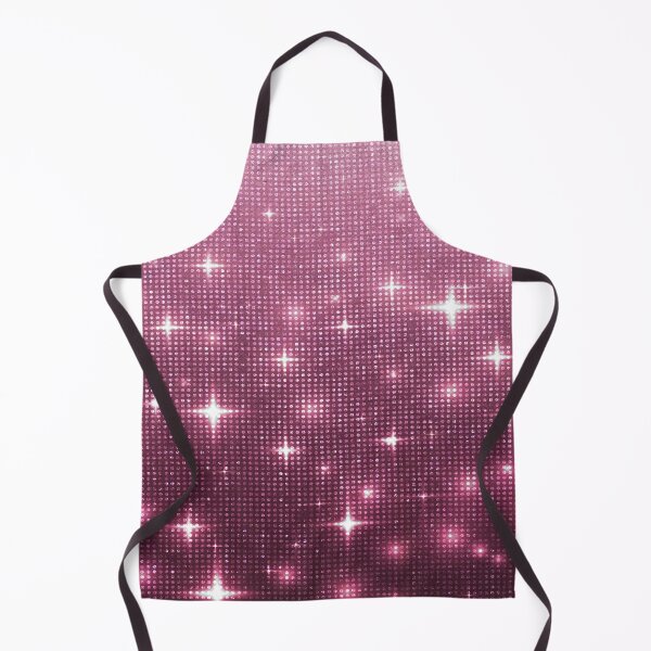 Item preview, Sparkly Stars and Glitter Effect Fluorescent Pink pattern designed and sold by WOW TeesAndThings.