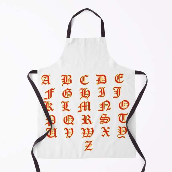 Item preview, A - Z | The Alphabet Character designed and sold by Quotes-I-Wear.