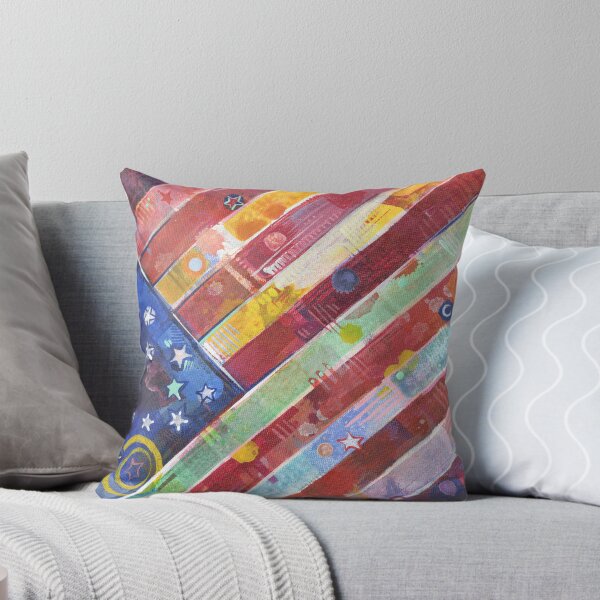Item preview, Rainbow American Flag designed and sold by Gwenn Seemel.