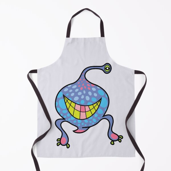 Item preview, Mrs. Blob One Eye Purple Cartoon Alien designed and sold by fatfatin.