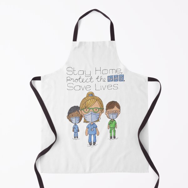 Item preview, Protect the NHS, Save Lives designed and sold by LouiseFranksArt.
