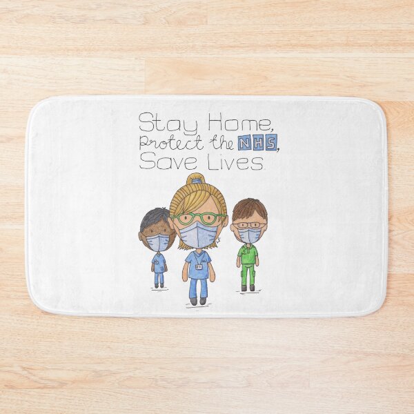 Item preview, Protect the NHS, Save Lives designed and sold by LouiseFranksArt.