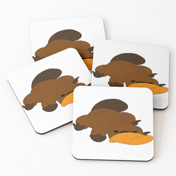 Item preview, Camp Camp mascot platypus designed and sold by lexlshop.