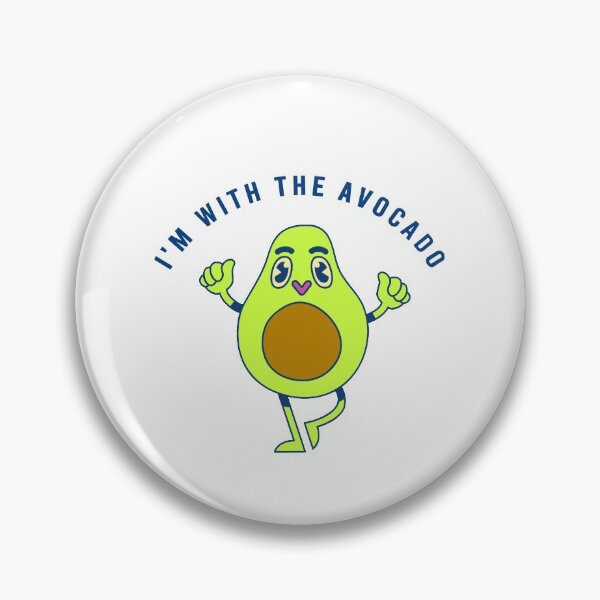 Item preview, Funny I'm with the Avocado designed and sold by osamamohamad.
