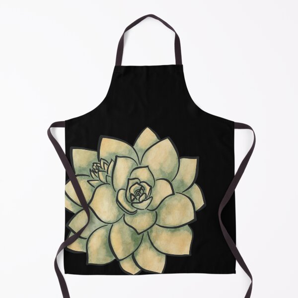 Item preview, Green Yellow Watercolour Echeveria Succulent set designed and sold by marta-maria.