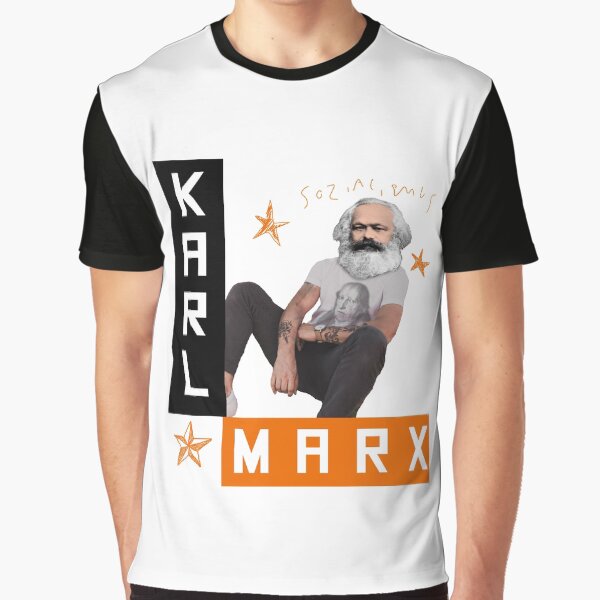 Vista previa del artículo con la obra «Karl Marx», diseñado y vendido por lucamendieta.