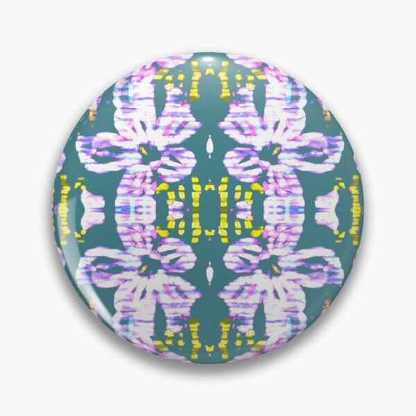 Item preview, Texture purple and hot pink 5 petal flowers designed and sold by Eejee-SK.