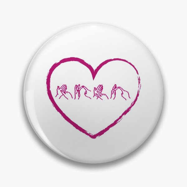 Item preview, Love in BSL, British Sign Language designed and sold by sugarrosekitch.