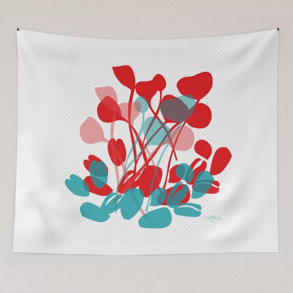 Item preview, Abstract Flowers designed and sold by Sophia Gala Kuhn.