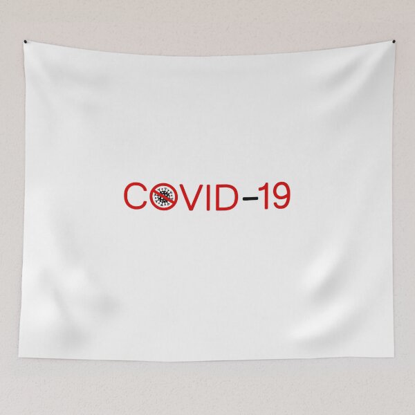 Item preview, Covid 19 text bacterium , coronavirus designed and sold by MarketVisionAV.