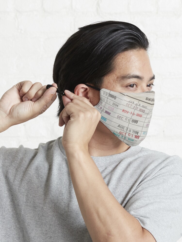 Alternate view of Library Cards Mask