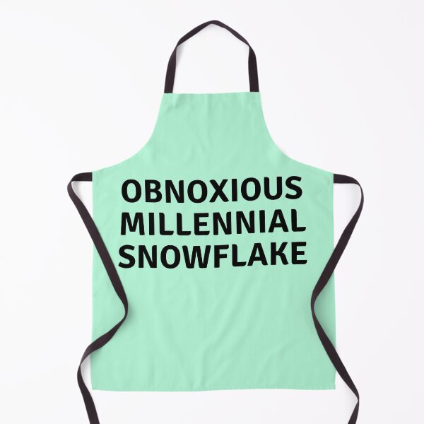 Item preview, Obnoxious Millennial Snowflake designed and sold by melbournegirl.