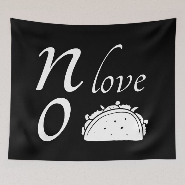 Item preview, No Love No Tacos designed and sold by ZINE07.
