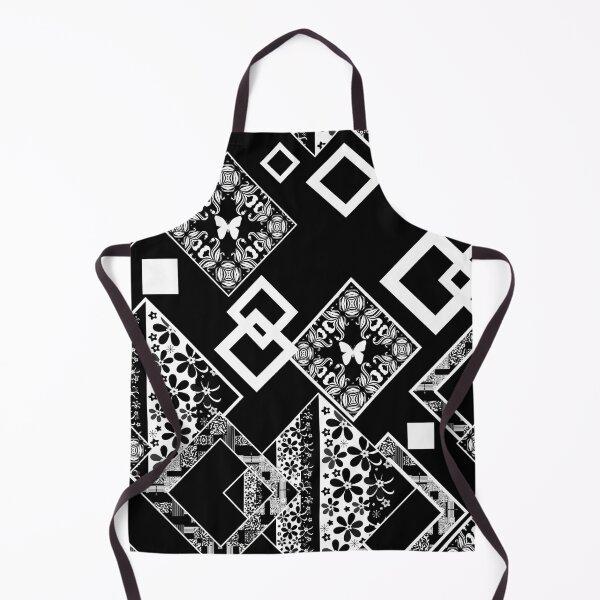 Item preview, Black and white applique designed and sold by fuzzyfox.