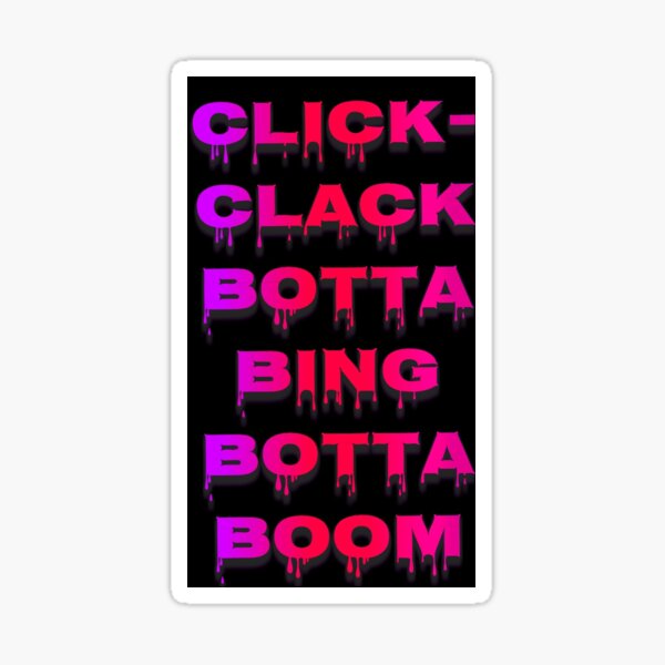 ベルギー製 BLACKPINK boombayah broadcast STICKER - 通販 - www