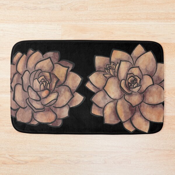 Item preview, Purple Orange Watercolour Echeveria Succulent set  designed and sold by marta-maria.