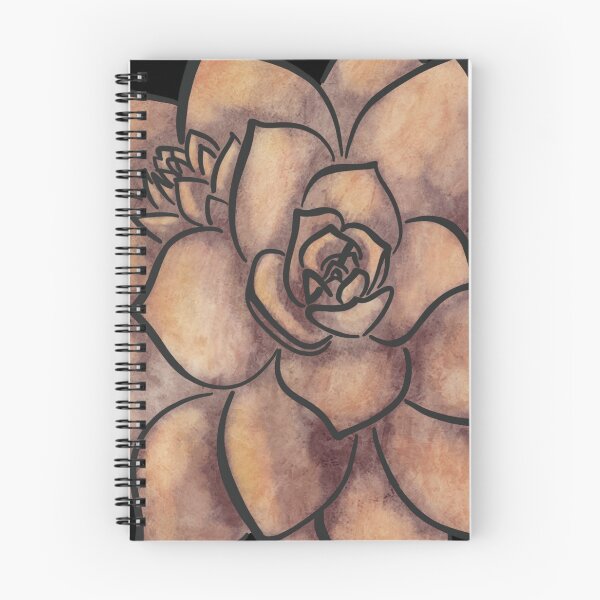 Item preview, Purple Orange Watercolour Echeveria Succulent set  designed and sold by marta-maria.
