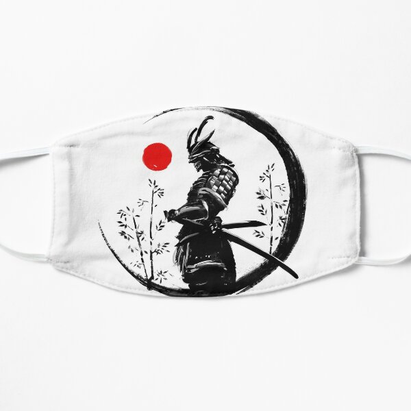 Samurai Warrior Flat Mask
